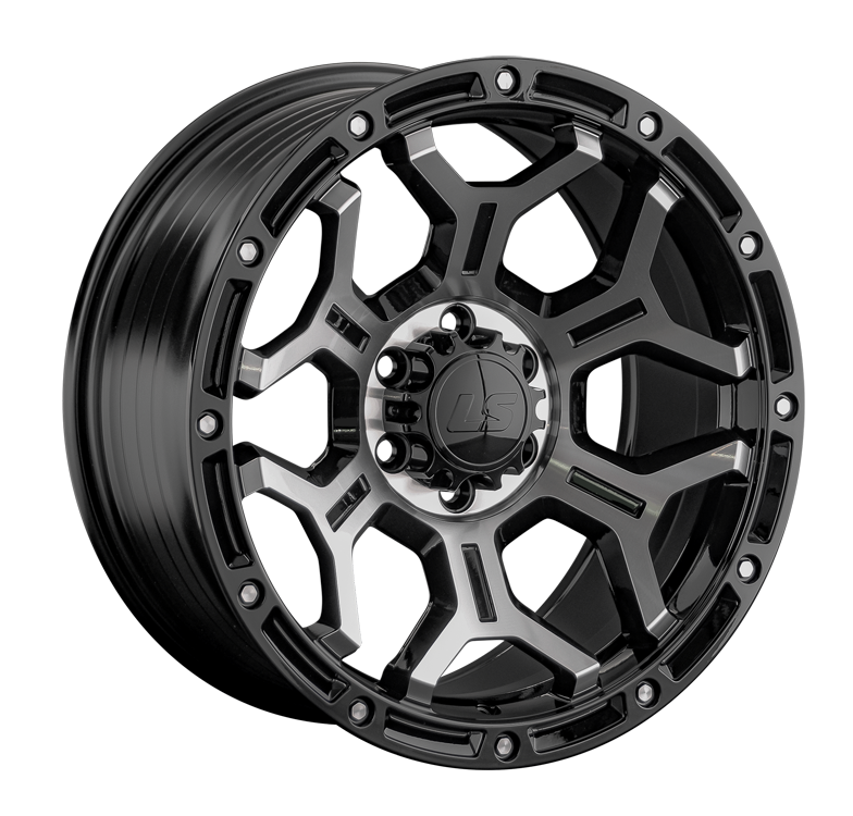 Колесный диск LS FlowForming RC68 9х17/6x114,3 D67,1 ET25 BKF